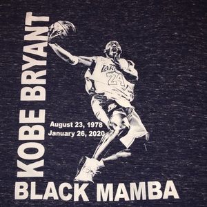 Kobe Bryant Black Mamba T-Shirt